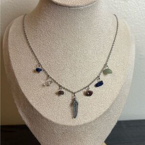 Handmade Crystal Charm Necklace | Waterproof & Tarnish Resistant